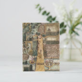 Het Indiase dorp Secoton, c.1570-80 Briefkaart (Staand voorkant)