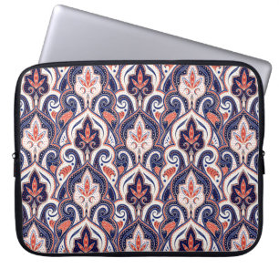 Het Indiase paisleypatroon naadloos. Perzische ara Laptop Sleeve