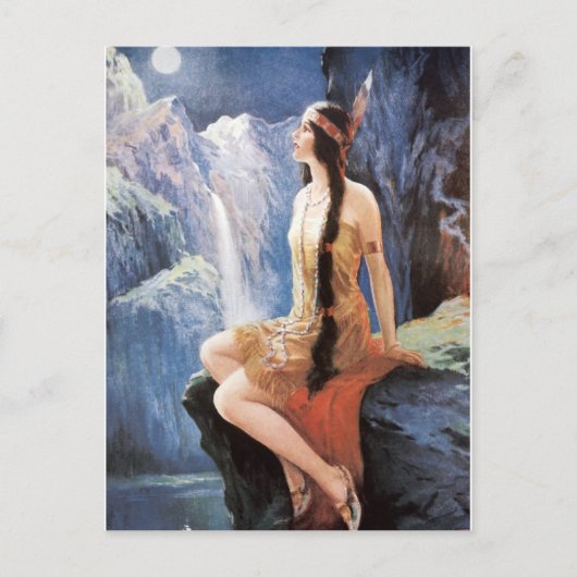 Het Indische Briefkaart van de Meisjes van de (Voorkant)