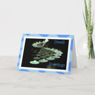 Het Indische Festival van Diwali van Lichte Kaart