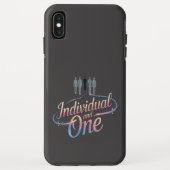 Het individuele collectief Case-Mate iPhone case (Achterkant)