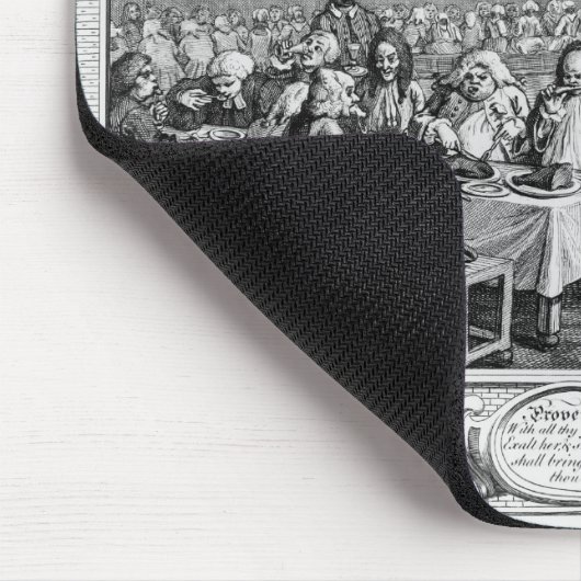 Het Industriële 'Prentice Grown Rich' Muismat (Hoek)