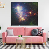 Het infraroodportret onthult de sterren en het sto canvas afdruk (Insitu (Woonkamer))