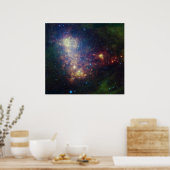 Het infraroodportret onthult de sterren en het sto poster (Keuken)