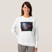 Het infraroodportret onthult de sterren en het sto t-shirt (Voorkant volledig)