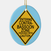 Het ingaan van Contrabassonzone Keramisch Ornament (Rechts)