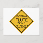 Het ingaan van de Streek van de Fluit Briefkaart (Voorkant)