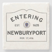 Het ingaan van het Onderzetter van de Steen van de (Voorkant)