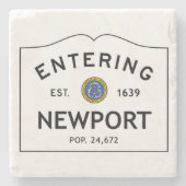 Het ingaan van het Onderzetter van de Steen van he (Voorkant)