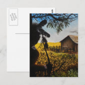 Het inheemse Amerikaanse Schilderen Briefkaart (Voorkant / Achterkant)