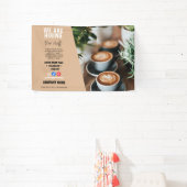 het inhuren van personeelBUSINESS douane logo flye Spandoek (Insitu)