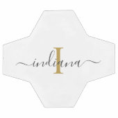 Het Initiaal Naam monogramscript Modern personali Voetbal (Enkel)