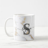 Het Initiaal van de Naam van het manuscript Gepers Koffiemok (Links)