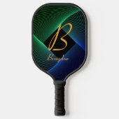 Het Initiaal van de verandering, voegt de Naam Gro Pickleball Paddle (Voorkant)