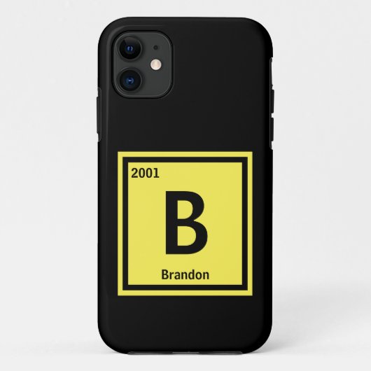 Het Initiaal van de verandering voegt de Periodiek Case-Mate iPhone Case (Achterkant)