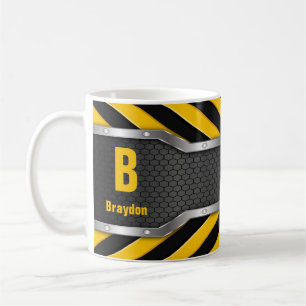 Het Initiaal van de verandering voegt Naam A B C D Koffiemok