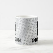 Het Initiaal van de verandering voegt Naam A B C D Koffiemok (Center)