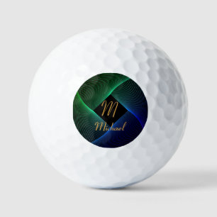 Het Initiaal van de verandering voegt Naam Geometr Golfballen