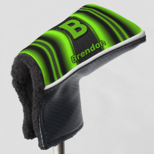 Het Initiaal van de verandering voegt Naam Groene Golfheadcover