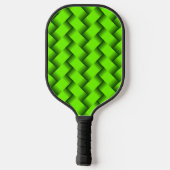 Het Initiaal van de verandering voegt Naam Groene Pickleball Paddle (Achterkant)