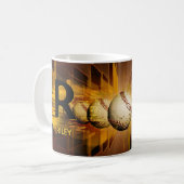 Het Initiaal van de verandering voegt Naam O P Q R Koffiemok (Voorkant links)