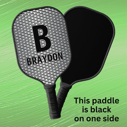 Het Initiaal van de verandering, voegt Naam toe, d Pickleball Paddle