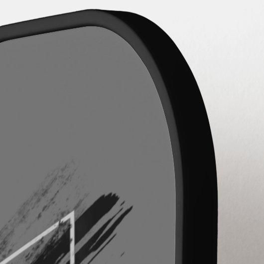 Het Initiaal van de verandering, voegt Naam toe, d Pickleball Paddle (Links Detail)