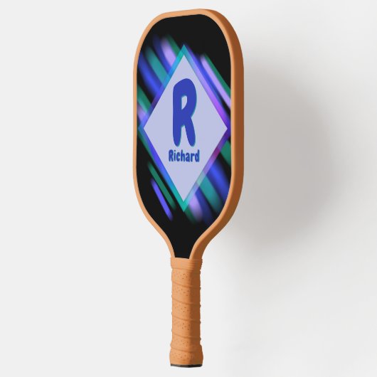 Het Initiaal van de verandering, voegt Naam toe, h Pickleball Paddle (Links)