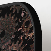 Het Initiaal van de verandering, voegt Naam toe, R Pickleball Paddle (Links Detail)