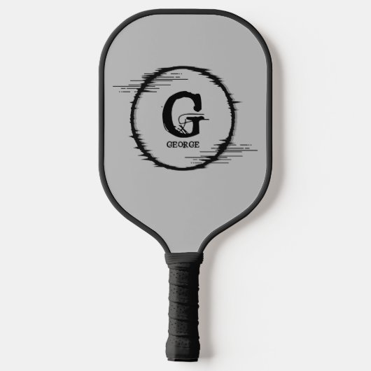 Het Initiaal van de verandering, voegt Naam vervor Pickleball Paddle (Achterkant)