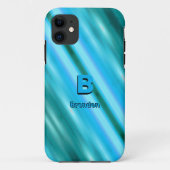 Het Initiaal van de verandering voegt Naam Zachte  Case-Mate iPhone Case (Achterkant)