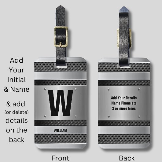 Het Initiaal van de verandering, voegt (schrapping Bagagelabel