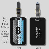 Het Initiaal van de verandering, voegt (schrapping Bagagelabel