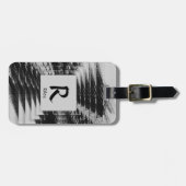 Het Initiaal van de verandering, voegt (schrapping Bagagelabel (Voorkant horizontaal)