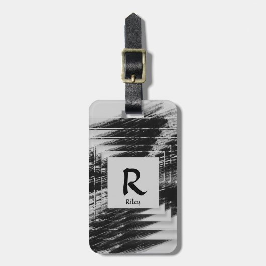 Het Initiaal van de verandering, voegt (schrapping Bagagelabel (Voorkant verticaal)