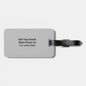 Het Initiaal van de verandering, voegt (schrapping Bagagelabel (Achterkant horizontaal)