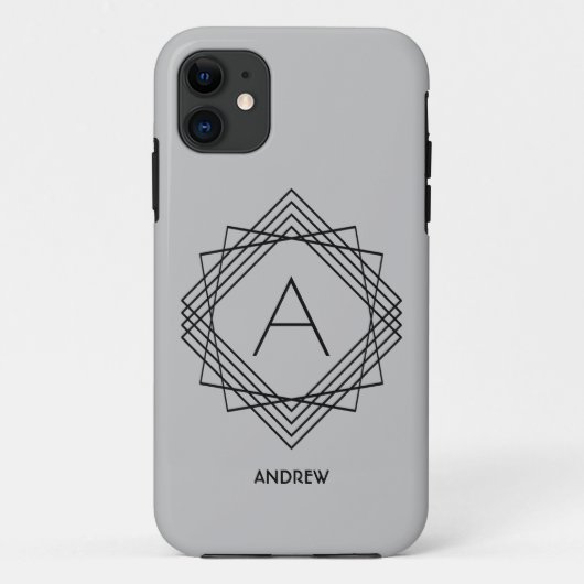 Het Initiaal van de verandering, voegt (schrapping Case-Mate iPhone Case (Achterkant)