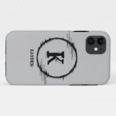 Het Initiaal van de verandering, voegt (schrapping Case-Mate iPhone Case (Achterkant (horizontaal))