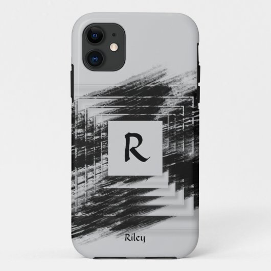 Het Initiaal van de verandering, voegt (schrapping Case-Mate iPhone Case (Achterkant)