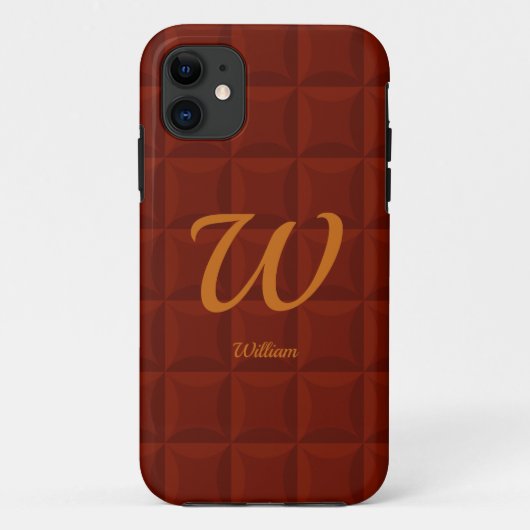 Het Initiaal van de verandering, voegt (schrapping Case-Mate iPhone Case (Achterkant)