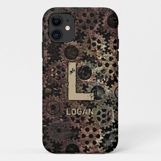 Het Initiaal van de verandering, voegt (schrapping Case-Mate iPhone Case (Achterkant)