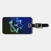 Het Initiaal van de verandering, voegt (schrapt) d Bagagelabel (Voorkant horizontaal)