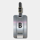 Het Initiaal van de verandering voegt (schrapt) de Bagagelabel (Voorkant verticaal)