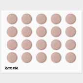 Het Initiaal van het manuscript Roze Latte Sticker (Vel)