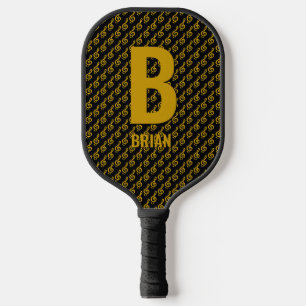 Het Initiaal wijzigen Naam toevoegen Muziek Treble Pickleball Paddle