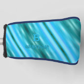 Het Initiaal wijzigen Voeg een naam toe: Zacht bla Golfheadcover (Voorkant)