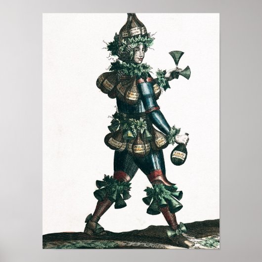 Het inkeeper, het vermeende kostuumontwerp poster (Voorkant)