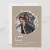 Het inkrimpen van het micro-bruiloft koninklijk wo kaart (Voorkant)