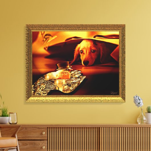 Het Inleiding Verstreken Canvas (Insitu (Woonkamer))