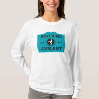 Het innemen van Axelent-ijsschaatsen T-shirt
